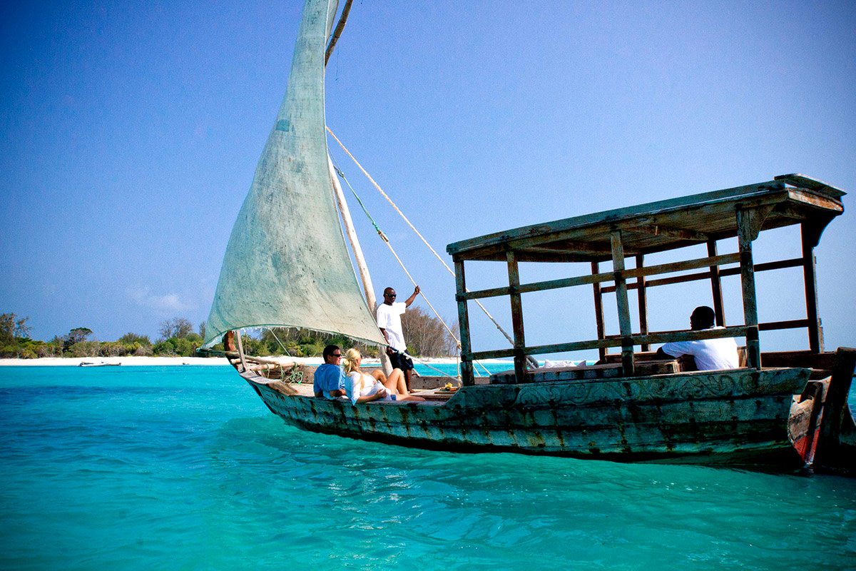 Dhow sailing, Zanzibar