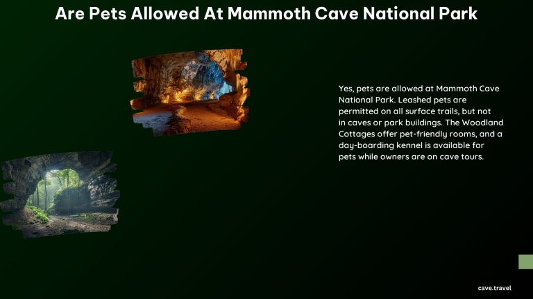 Are Pets Allowed at Mammoth Cave National Park