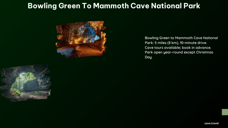 Bowling Green to Mammoth Cave National Park