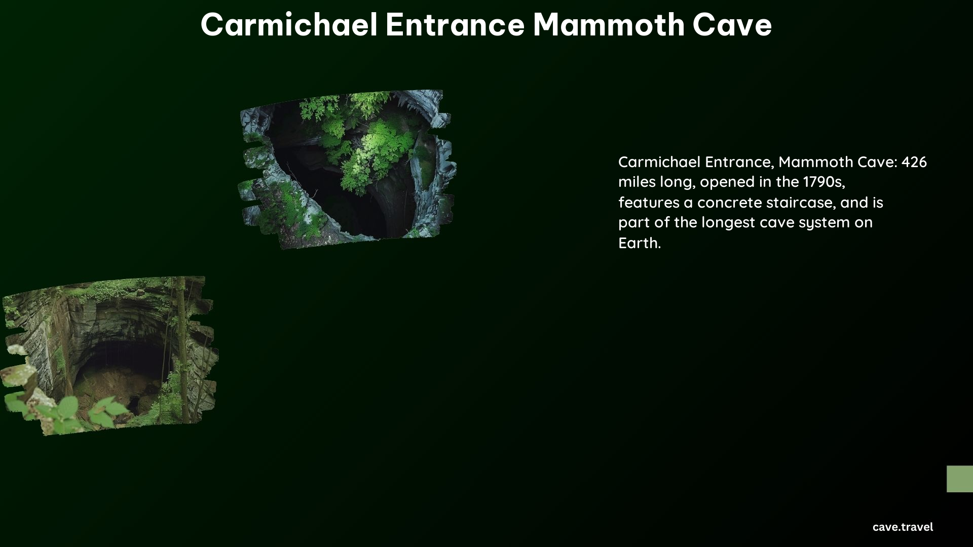 Carmichael Entrance Mammoth Cave