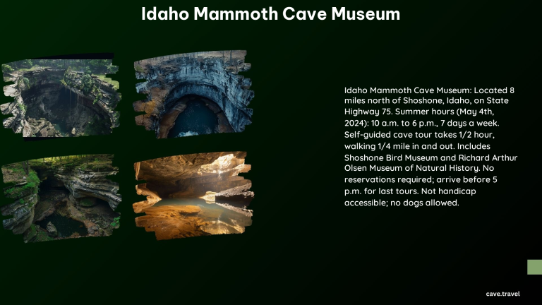 Idaho Mammoth Cave Museum