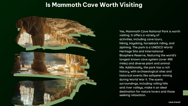 Is Mammoth Cave Worth Visiting