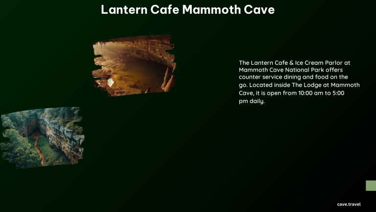 Lantern Cafe Mammoth Cave