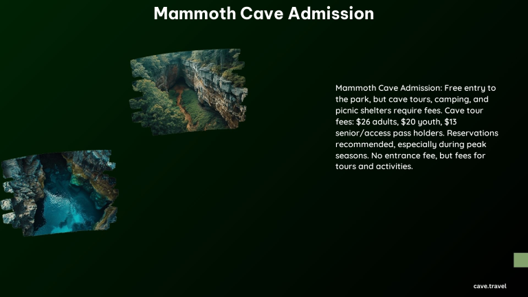 Mammoth Cave Admission