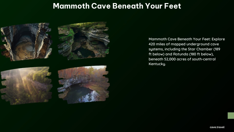 Mammoth Cave Beneath Your Feet