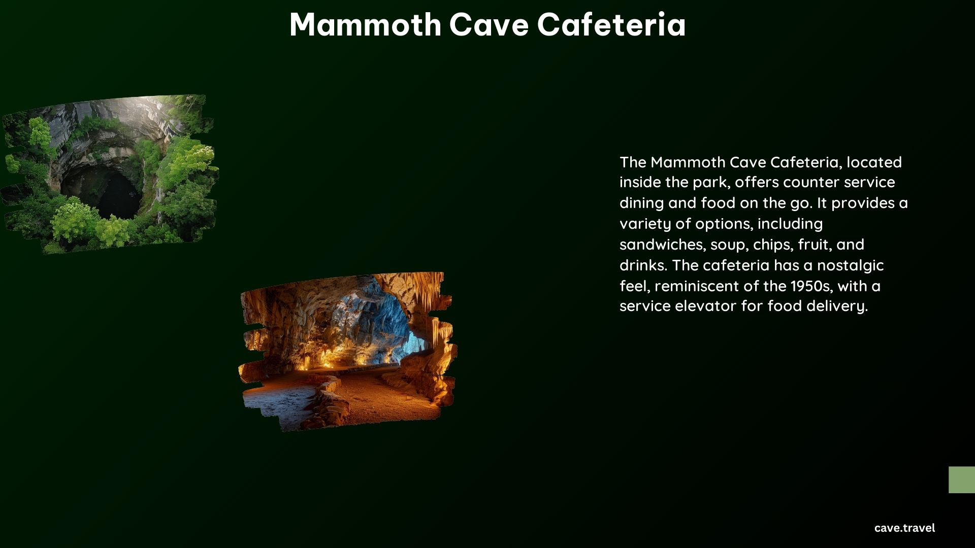 Mammoth Cave Cafeteria