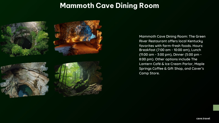 Mammoth Cave Dining Room