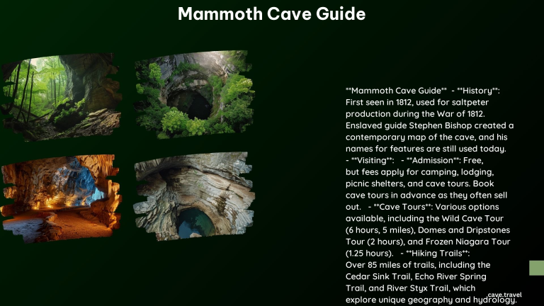 Mammoth Cave Guide