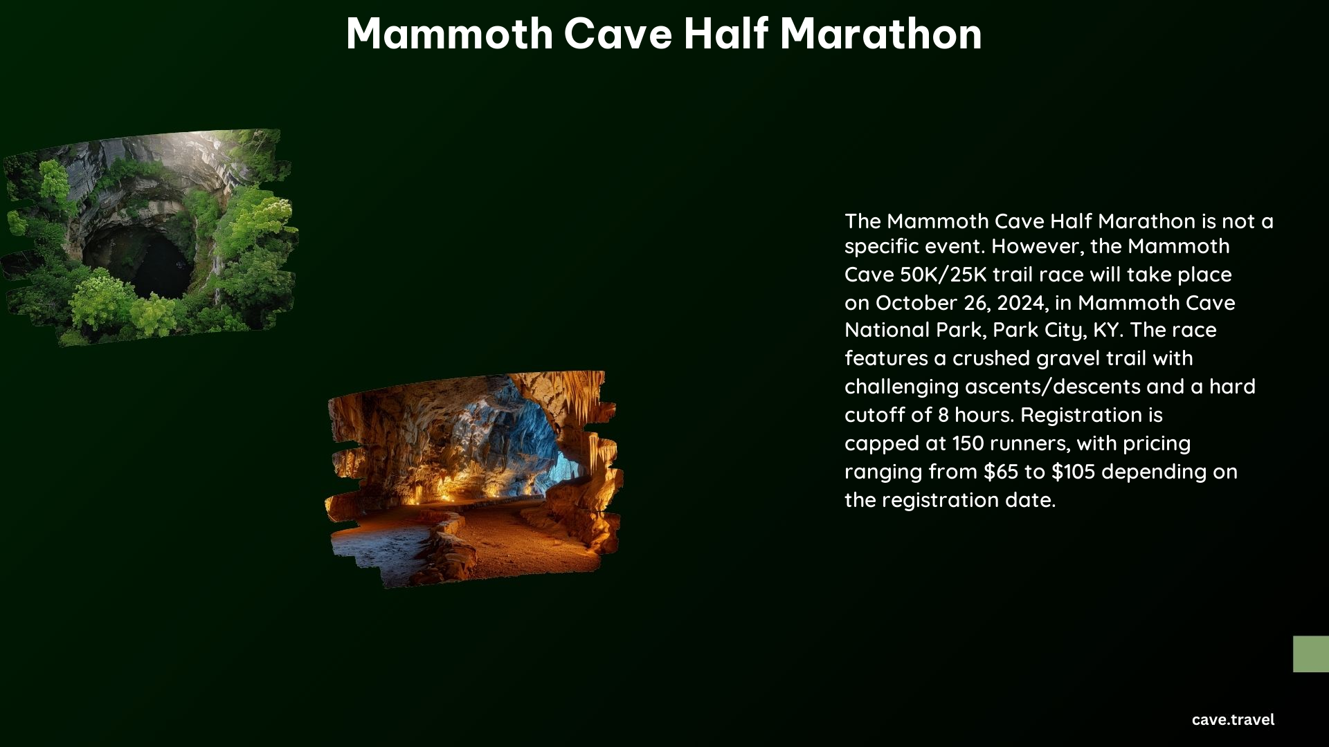 Mammoth Cave Half Marathon