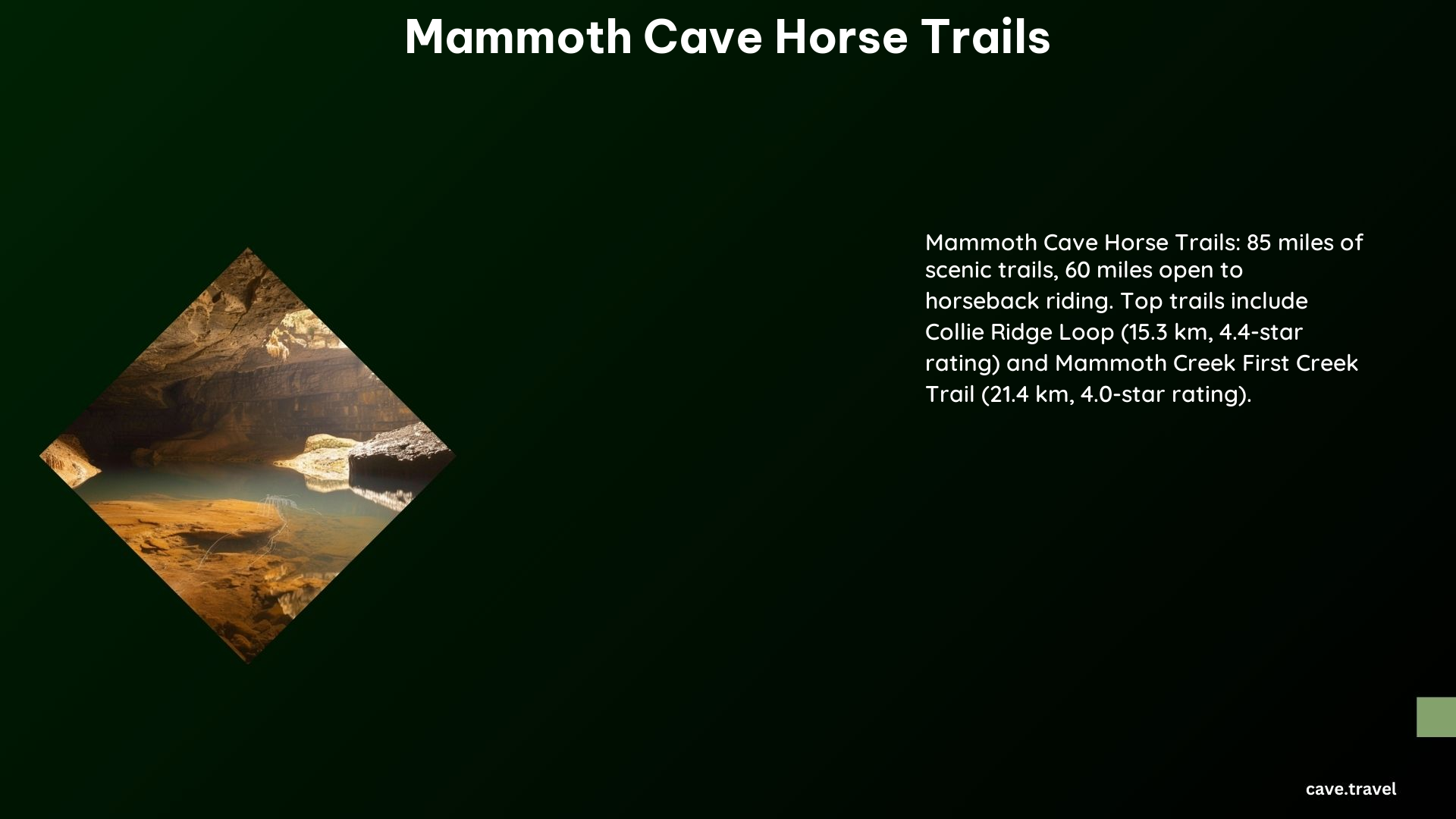 Mammoth Cave Horse Trails