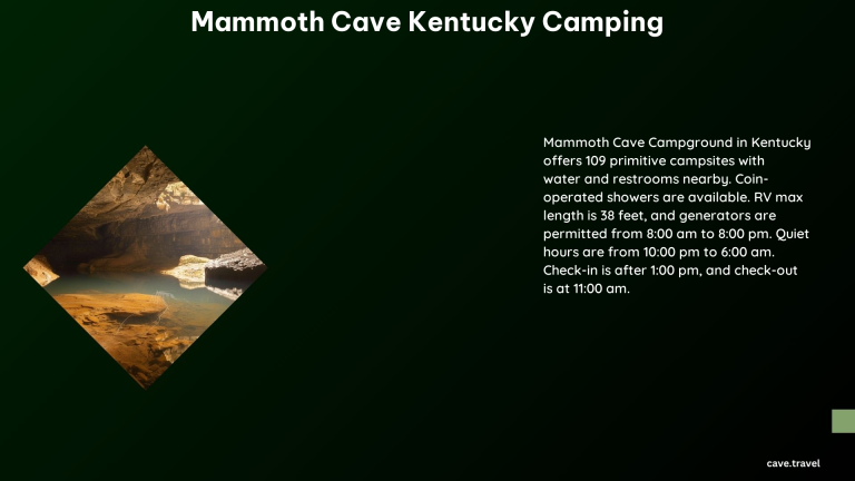 Mammoth Cave Kentucky Camping