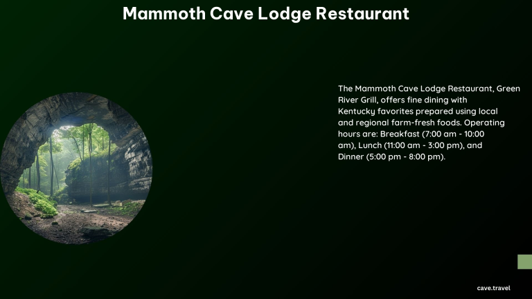 Mammoth Cave Lodge Restaurant