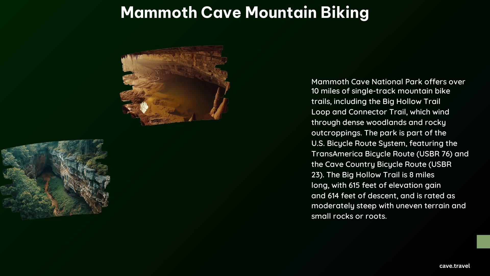 Mammoth Cave Mountain Biking