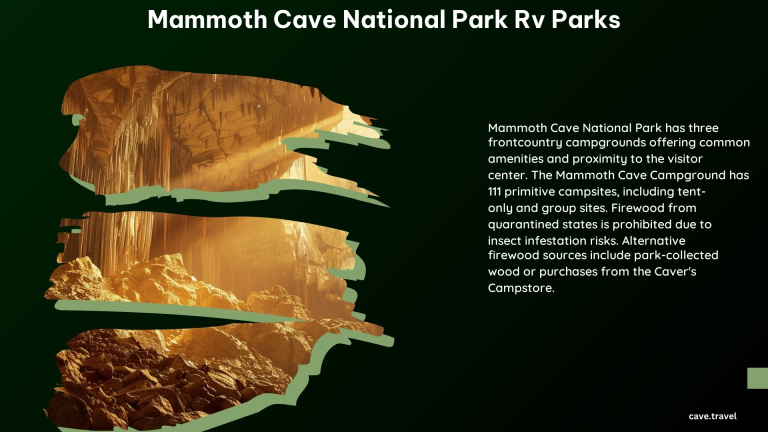 Mammoth Cave National Park RV Parks