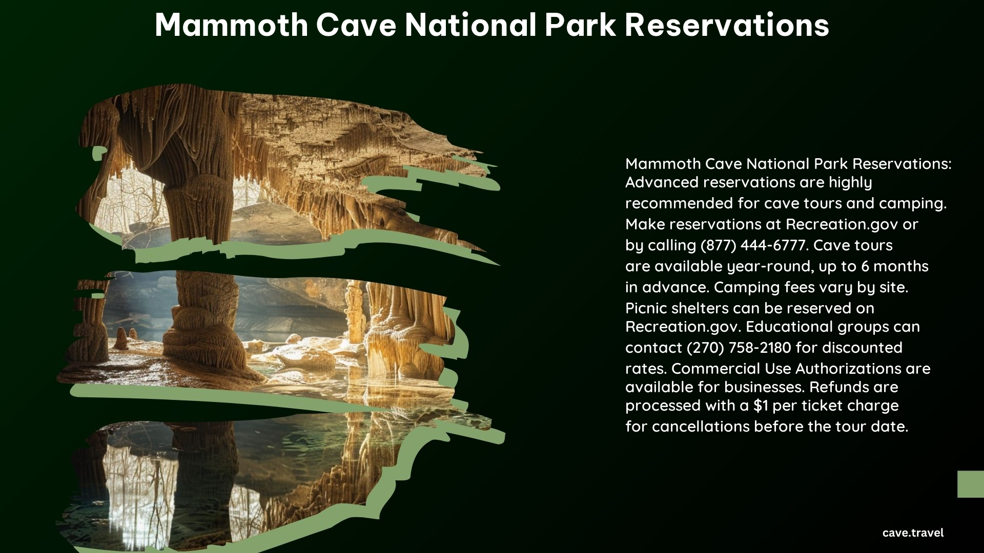 Mammoth Cave National Park Reservations