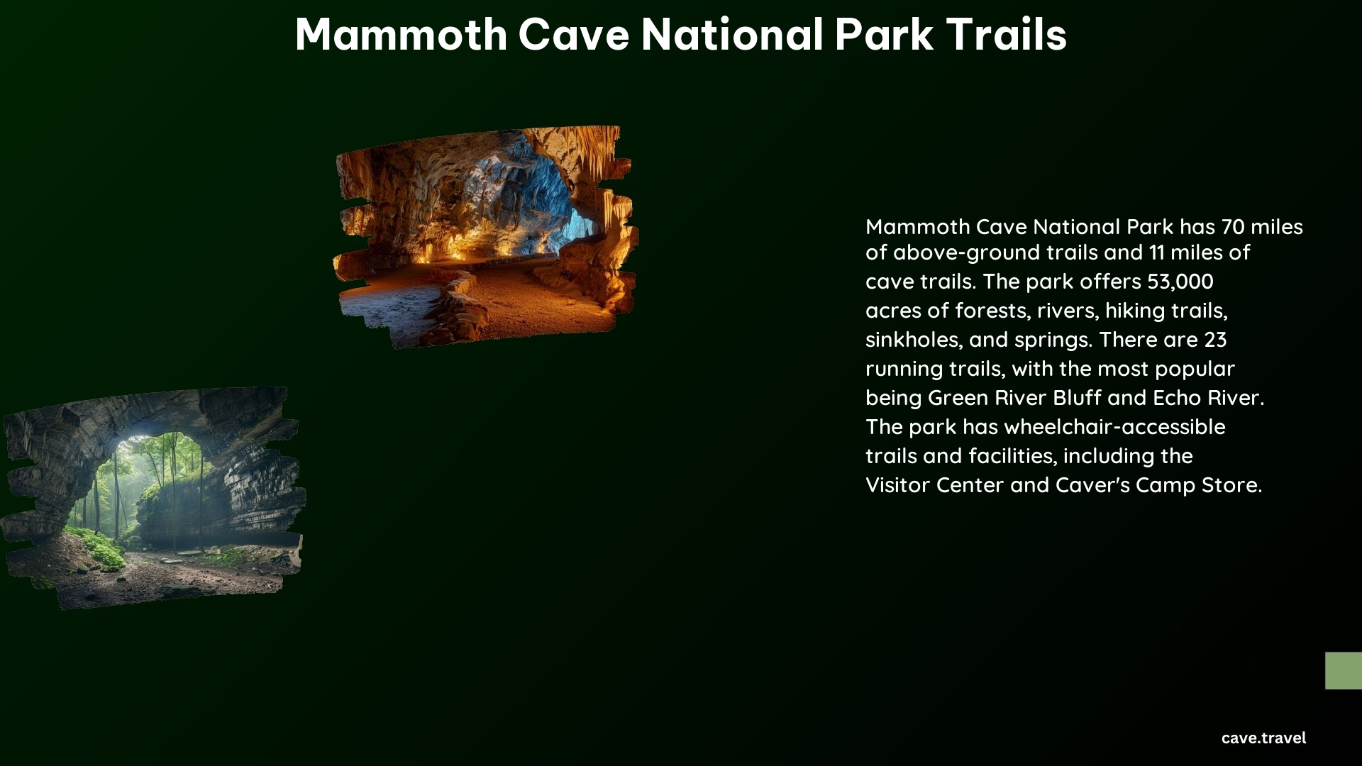 Mammoth Cave National Park Trails