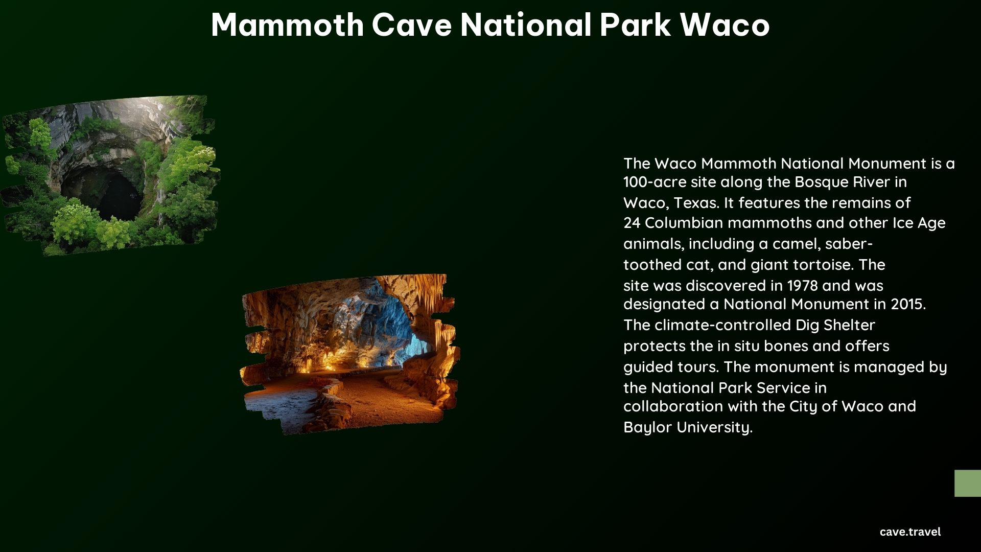 Mammoth Cave National Park Waco