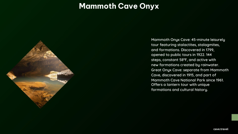 Mammoth Cave Onyx