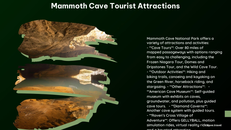 Mammoth Cave Tourist Attractions