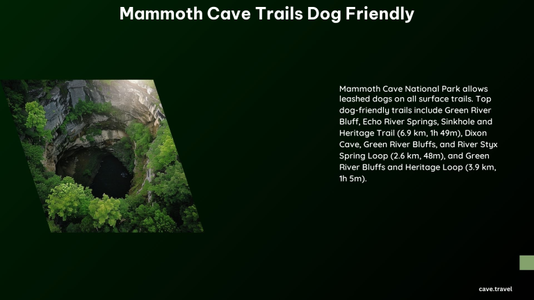 Mammoth Cave Trails Dog Friendly