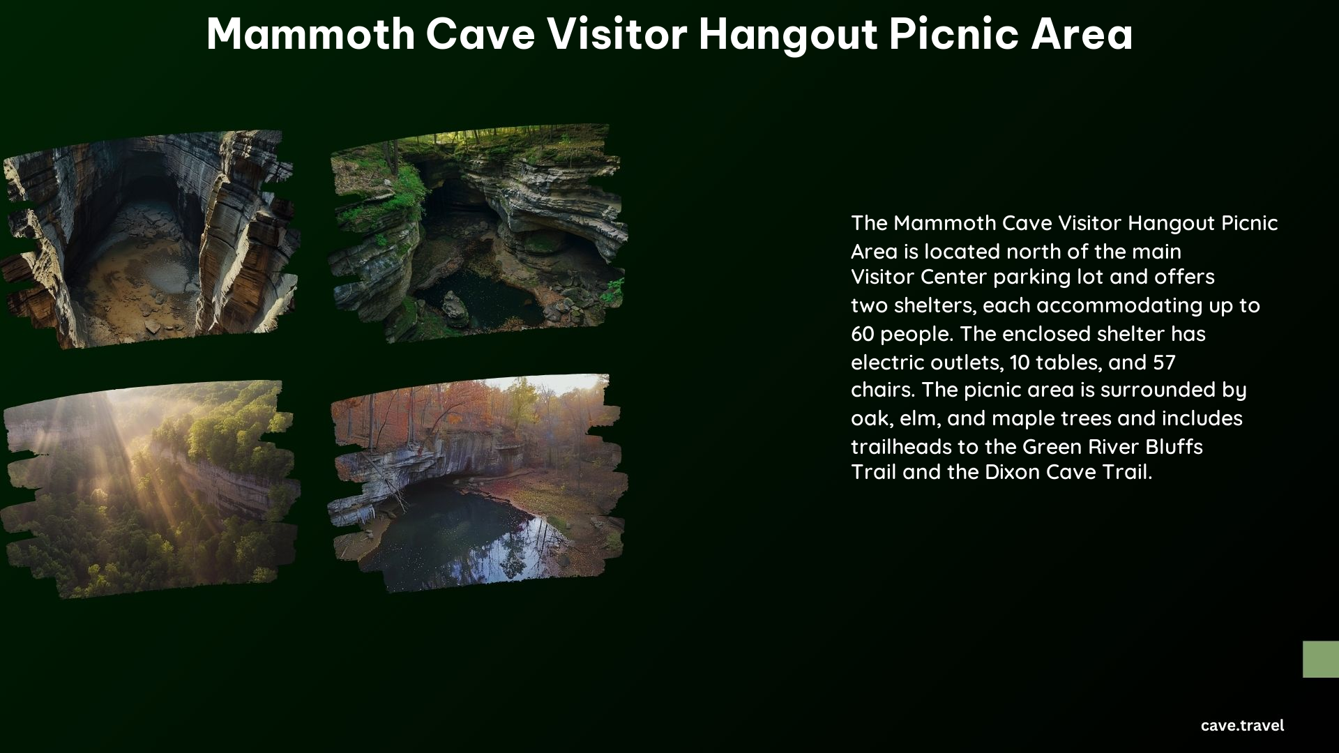 Mammoth Cave Visitor Hangout Picnic Area