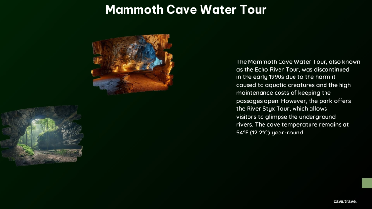 Mammoth Cave Water Tour