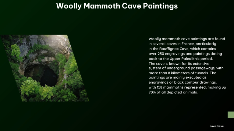 Woolly Mammoth Cave Paintings