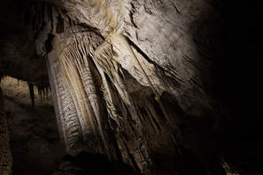 carlsbad caverns depth of elevator