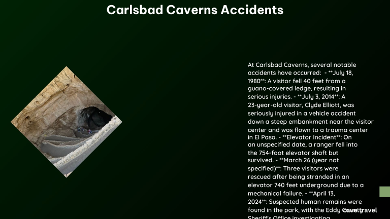 carlsbad caverns accidents