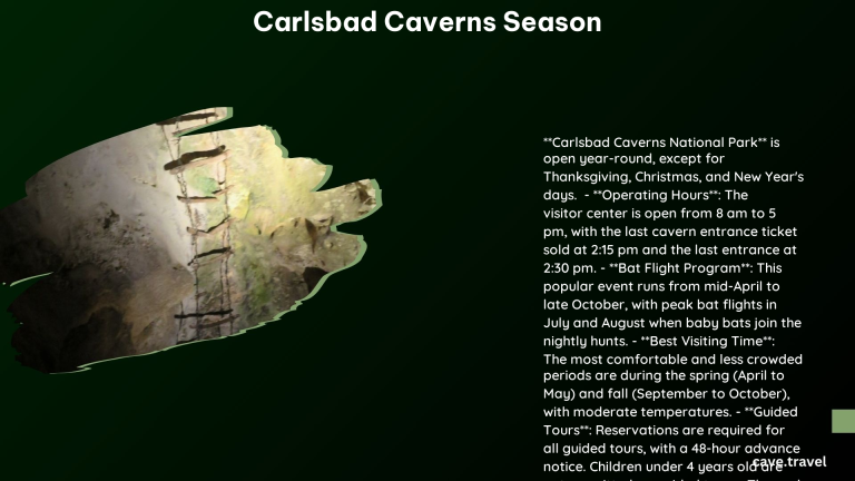 carlsbad caverns season