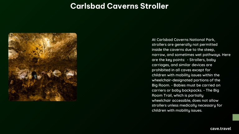 carlsbad caverns stroller