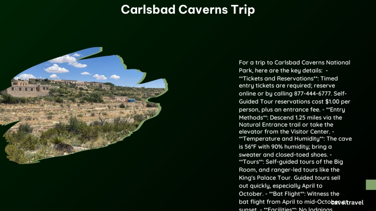 carlsbad caverns trip